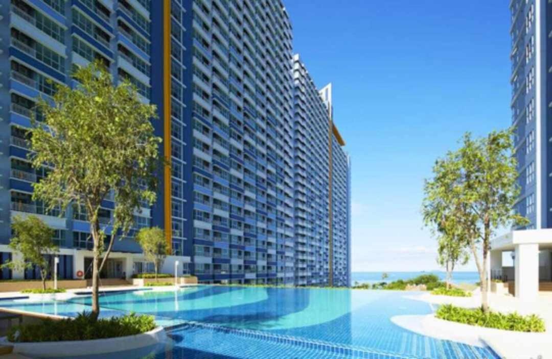 2 ห้องนอน 2 ห้องน้ำ Seaview Jomtien ชั้น18 Apartment Екстериор снимка