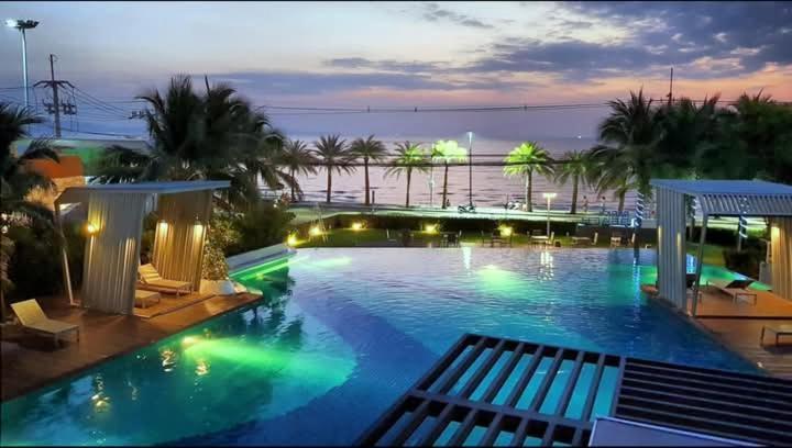2 ห้องนอน 2 ห้องน้ำ Seaview Jomtien ชั้น18 Apartment Екстериор снимка